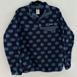 Patagonia Synchilla Fleece Women's Medium Blue Dot